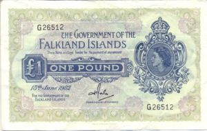 Falkland Islands, 1 Pound, P8e