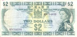 Fiji Islands, 2 Dollar, P72c