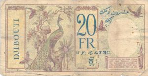 French Somaliland, 20 Franc, P7a