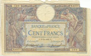France, 100 Franc, P71a