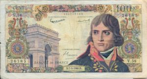 France, 100 New Franc, P144a