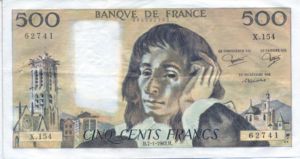 France, 500 Franc, P156e