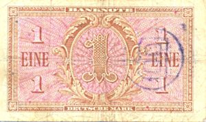 Germany - Federal Republic, 1 Deutsche Mark, P2b
