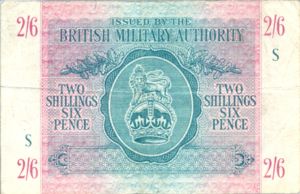 Great Britain, 2/6 Shilling and Pence, M3