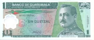 Guatemala, 1 Quetzal, P115
