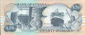 Guyana, 20 Dollar, P30b