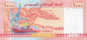Djibouti, 1,000 Franc, P42