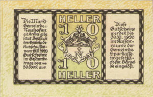 Austria, 10 Heller, FS 648a