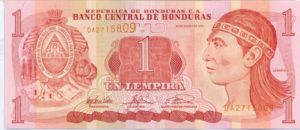 Honduras, 1 Lempira, P84c