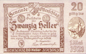 Austria, 20 Heller, FS 716a
