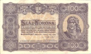Hungary, 100 Korona, P73a