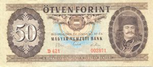Hungary, 50 Forint, P170b