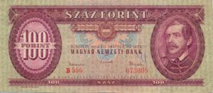 Hungary, 100 Forint, P171c