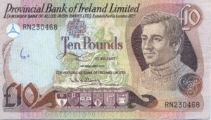 Ireland, Northern, 10 Pound, P249b