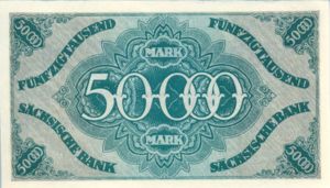 German States, 50,000 Mark, S959