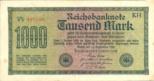 Germany, 1,000 Mark, P76f