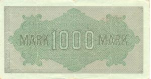 Germany, 1,000 Mark, P76g v2