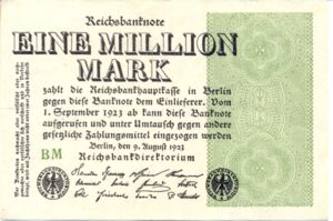 Germany, 1,000,000 Mark, P102d