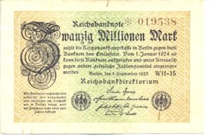 Germany, 20,000,000 Mark, P108e