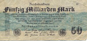 Germany, 50,000,000,000 Mark, P125a