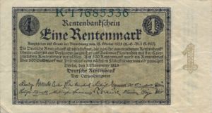 Germany, 1 Rentenmark, P161