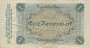 Germany, 1 Rentenmark, P161