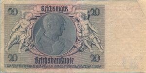 Germany, 20 Reichsmark, P181b