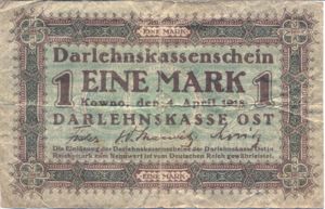 Germany, 1 Mark, R128