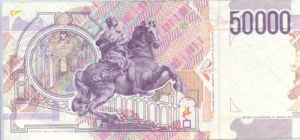 Italy, 50,000 Lira, P116a