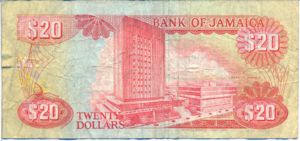 Jamaica, 20 Dollar, P72f