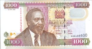 Kenya, 1,000 Shilling, P45a