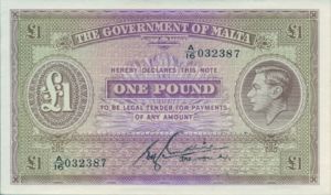 Malta, 1 Pound, P20b