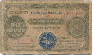 Mozambique, 50 Centavo, P58