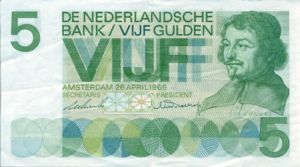 Netherlands, 5 Gulden, P90a