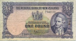New Zealand, 1 Pound, P159a