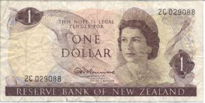 New Zealand, 1 Dollar, P163a