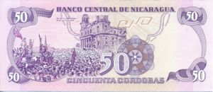 Nicaragua, 50 Cordoba, P140