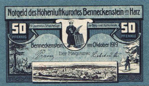 Germany, 50 Pfennig, B18.1c