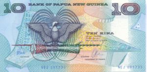 Papua New Guinea, 10 Kina, P9d
