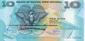 Papua New Guinea, 10 Kina, P9e