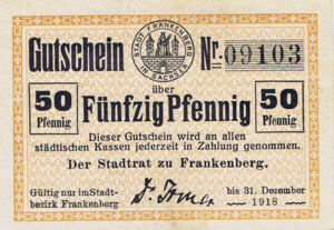 Germany, 50 Pfennig, F13.1