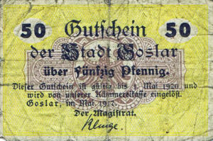 Germany, 50 Pfennig, G33.1c