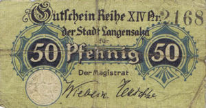 Germany, 50 Pfennig, L12.5
