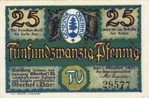 Germany, 25 Pfennig, 996.4