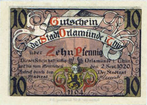 Germany, 10 Pfennig, O24.2c