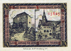 Germany, 10 Pfennig, O24.2c