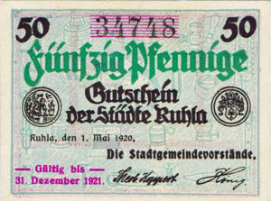 Germany, 50 Pfennig, R57.4b