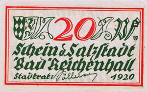 Germany, 20 Pfennig, R22.8