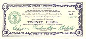 Philippines, 20 Pesos, S509