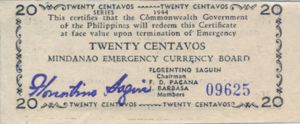 Philippines, 20 Centavo, S521